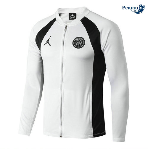 Veste foot PSG Jordan Bianco 2019-2020