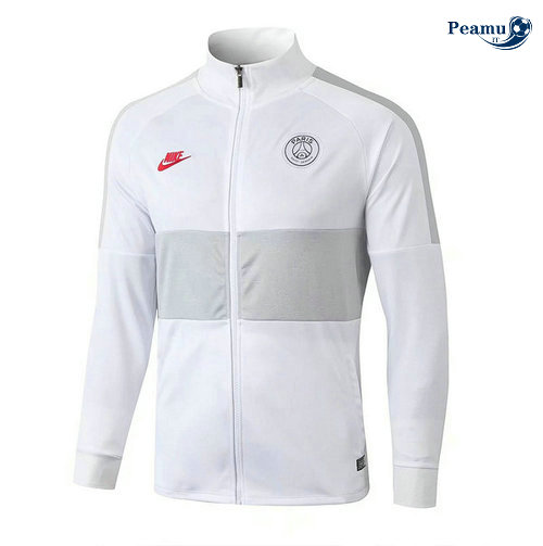 Veste foot PSG Bianco 2019-2020