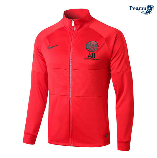 Veste foot PSG Rouge 2019-2020
