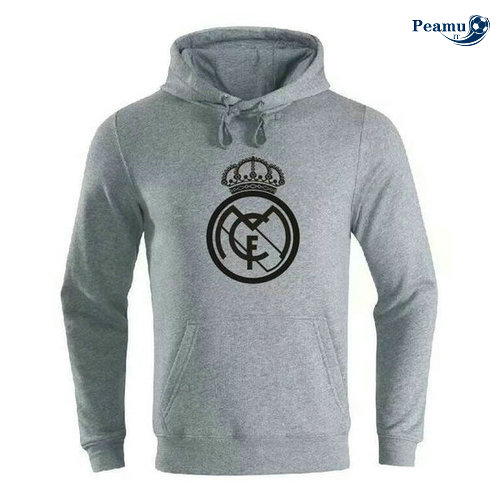 Sweat à capuche Real Madrid Gris 2019-2020