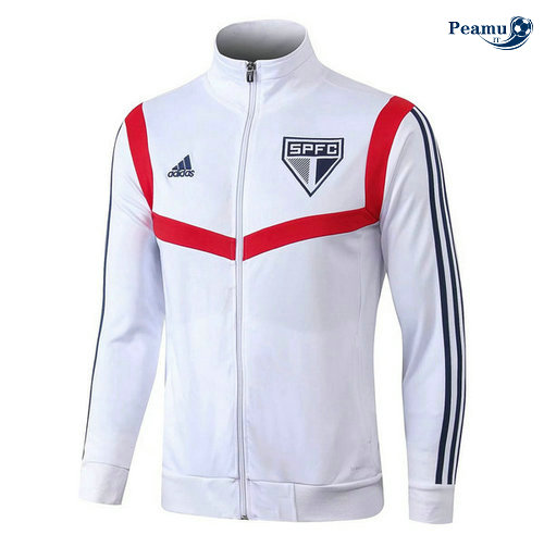Veste foot Sao Panlo Bianco 2019-2020