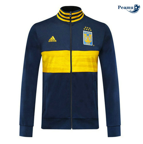 Veste foot Tigres UANL Bleu navy/Jaune 2019-2020