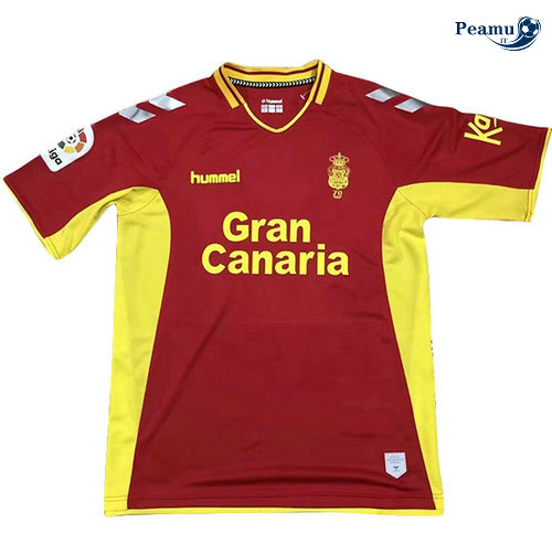 Maillot foot Las Palmas Exterieur Rouge/Jaune 2019-2020