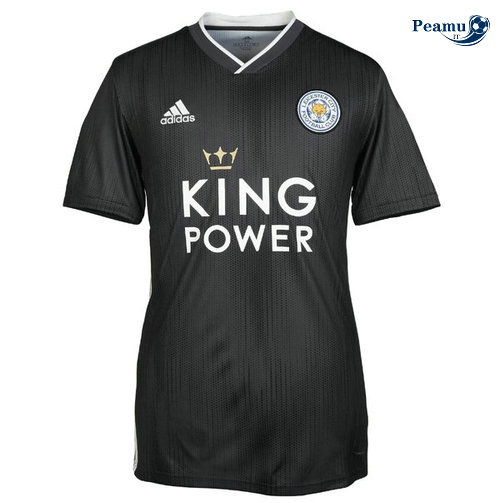 Maillot foot Leicester City Exterieur Noir 2019-2020