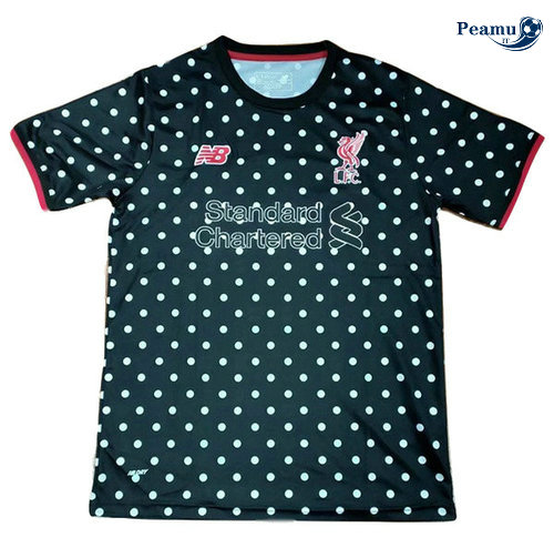 Maillot foot Liverpool training Noir Bianco 2019-2020