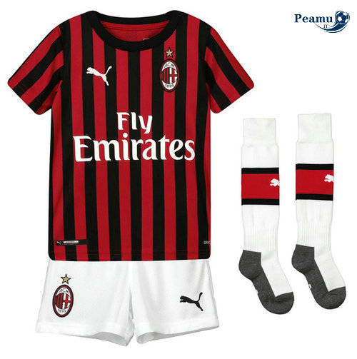 Maillot foot AC Milan Enfant Domicile 2019-2020