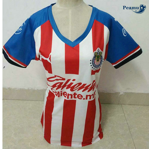 Maillot foot Chivas regal Femme Rouge 2019-2020