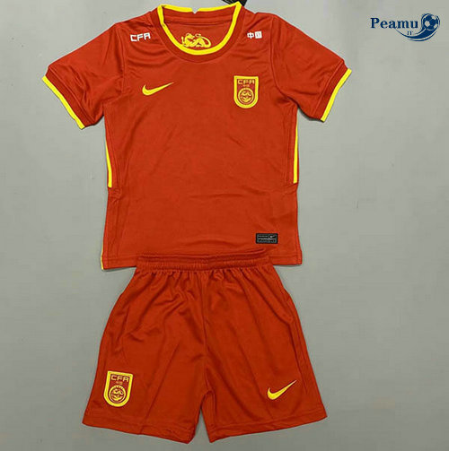 Maillot foot Chine Enfant Domicile 2020-2021