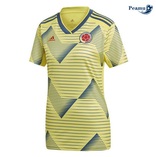 Maillot foot Colombie Femme Domicile Jaune 2019-2020