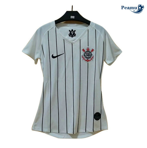 Maillot foot Corinthians Femme Bianco 2019-2020