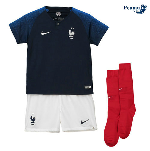 Maillot foot France Domicile Enfant 1819