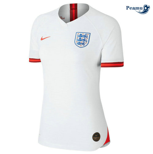 Maillot foot Angleterre Femme Domicile Bianco 2019-2020