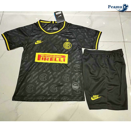 Maillot foot Inter Milan Enfant Third Noir 2019-2020