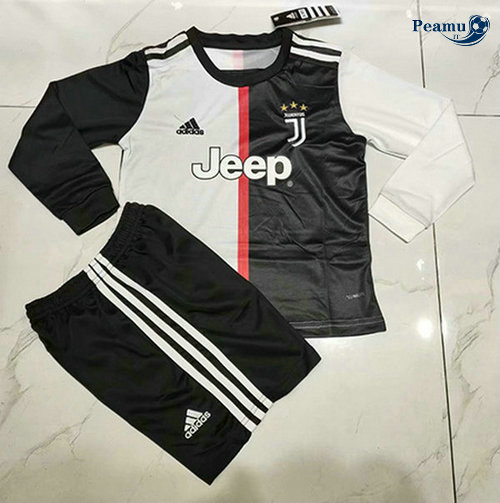 Maillot foot Juventus Enfant Domicile Manche Longue 2019-2020