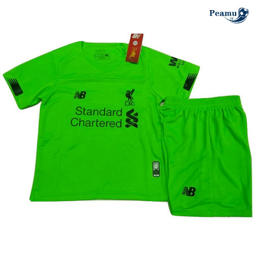 Maillot foot Liverpool Enfant Verde 2019-2020