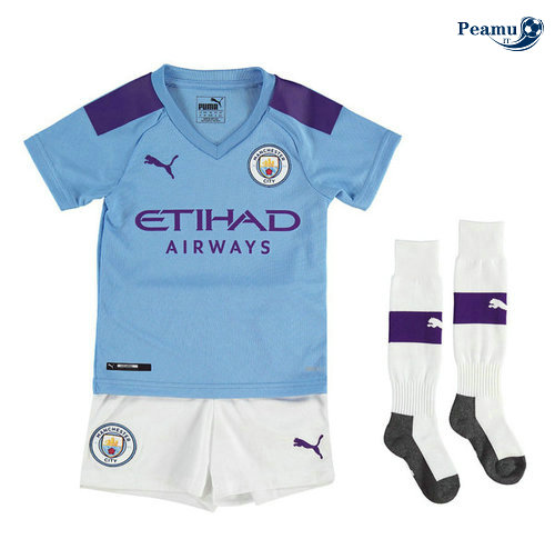 Maillot foot Manchester City Enfant Domicile 2019-2020