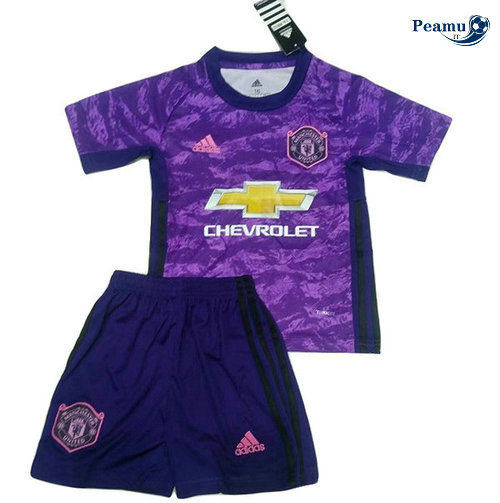 Maillot foot Manchester united Portiere Porpora 2019-2020 M046