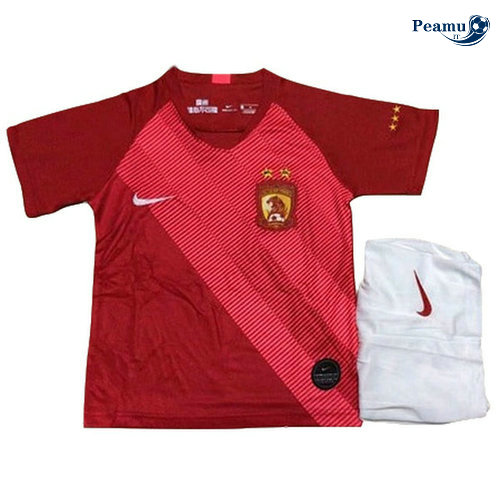 Maillot foot Guangzhou evergrande Enfant Domicile 2019-2020