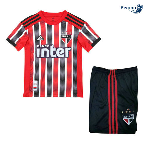 Maillot foot Sao Paulo Enfant Exterieur Rouge 2019-2020