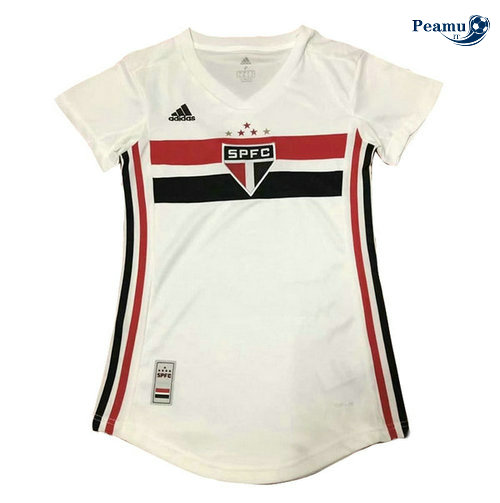 Maillot foot Sao Paulo Femme Bianco 2019-2020