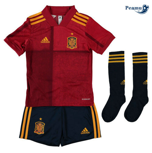 Maillot foot Espagne Enfant Domicile UEFA Euro 2020-2021