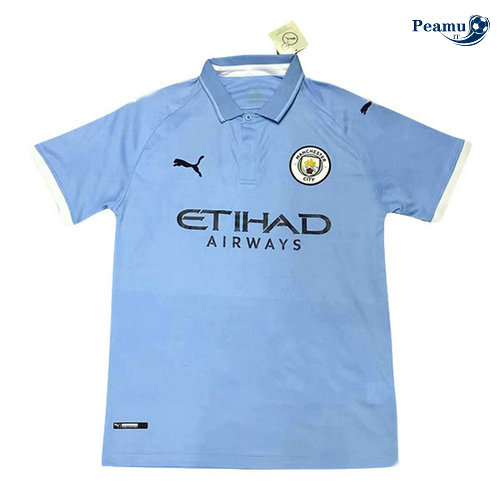 Maillot foot Manchester City Bleu clair 2019-2020