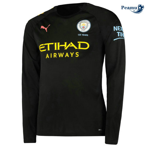Maillot foot Manchester City Exterieur Manche Longue 2019-2020