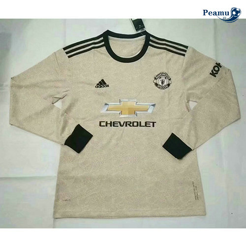 Maillot foot Manchester United Exterieur Manche Longue 2019-2020