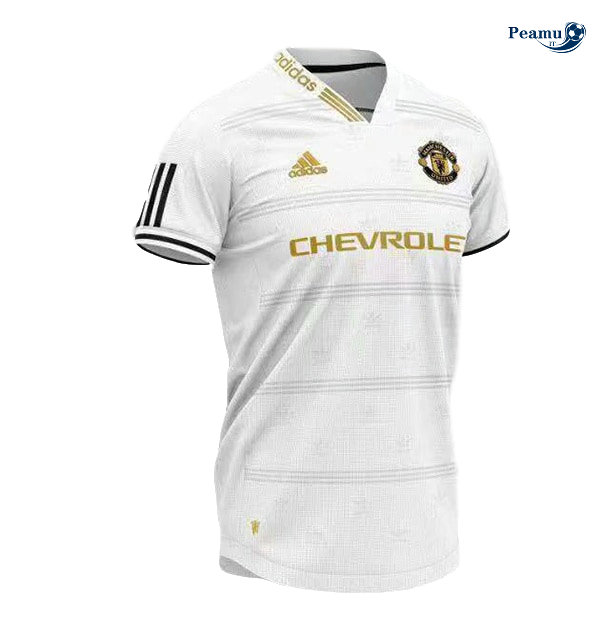 Maillot foot Manchester United Concept edition Jaune/Bianco 2019-2020