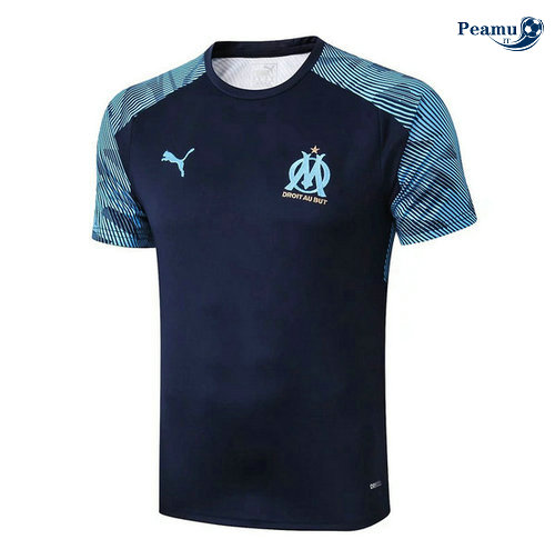 Maillot foot Marseille Pre-Match Bleu clair 2019-2020