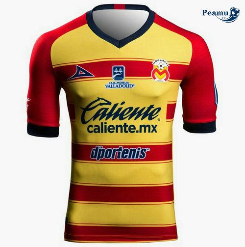 Maillot foot Monarcas Morelia Domicile Rouge/Jaune 2019-2020