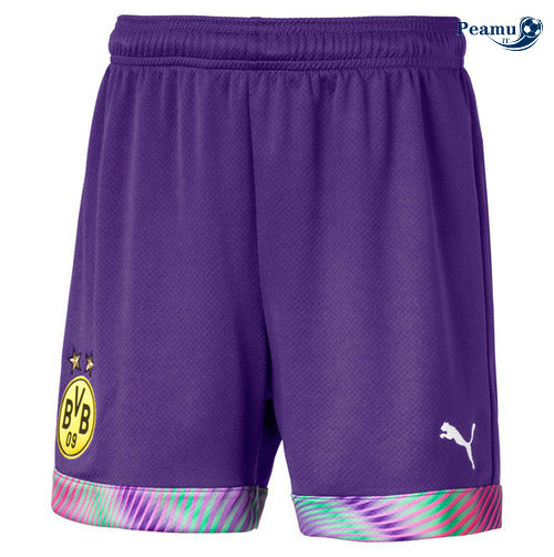 Short da calcio Borussia Dortmund Exterieur Portiere Porpora 2019-2020