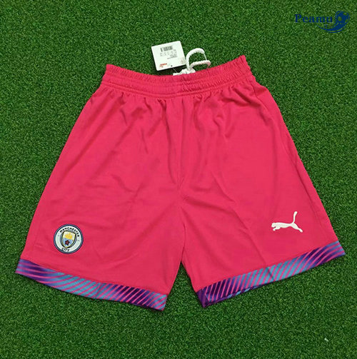 Short da calcio Manchester City Portiere Arancione 2019-2020