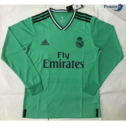 Maillot foot Real Madrid Third Manche Longue 2019-2020