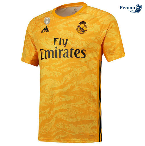 Maillot foot Real Madrid Portiere Jaune 2019-2020