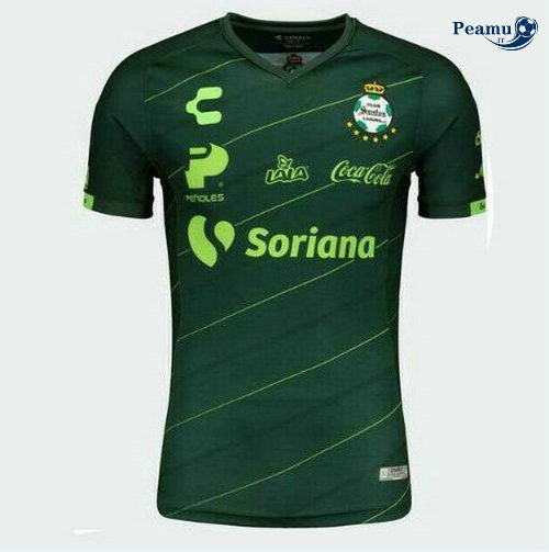Maillot foot Santos Laguna Exterieur Verde scuro 2019-2020