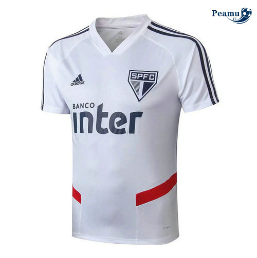 Maillot foot Sao Paulo Tracksui Bianco 2019-2020