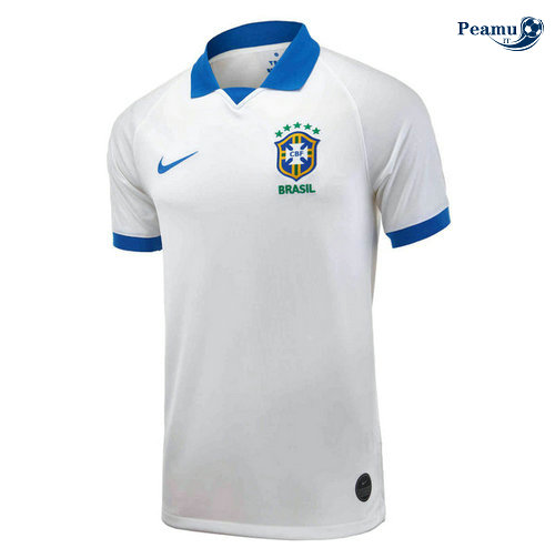 Maillot foot Brésil Exterieur Bianco 2019-2020
