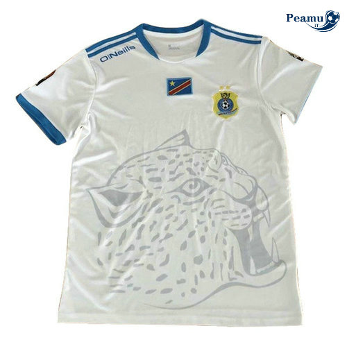 Maillot foot Congo Bianco 2019-2020