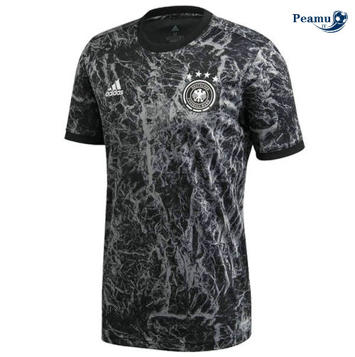 Maillot foot Allemagne Training Pre Match Noir 2020-2021