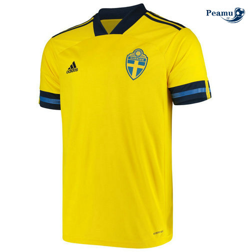Maillot foot Suède Domicile UEFA Euro 2020-2021