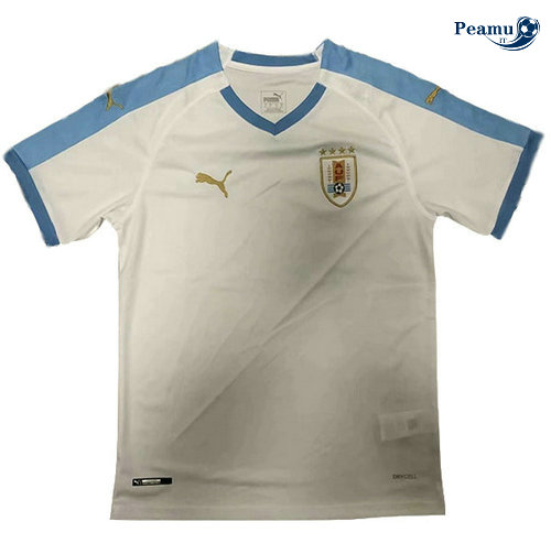 Maillot foot Uruguay Exterieur Bianco 2019-2020