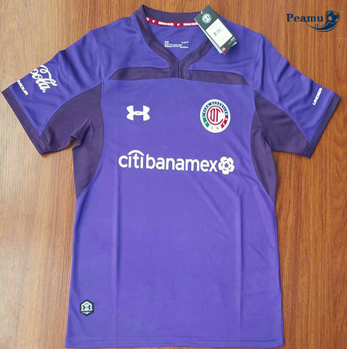 Maillot foot Torluca Third Bleu clair 2019-2020