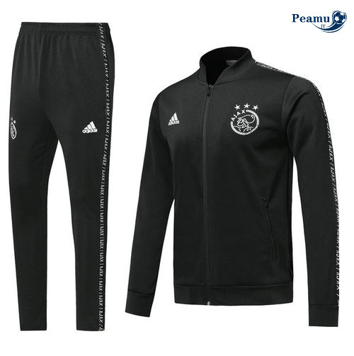 Veste Survetement Ajax Noir 2019-2020