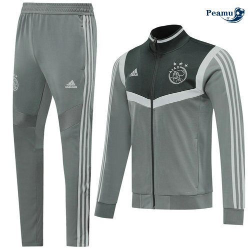 Veste Survetement AFC Ajax Gris 2019-2020