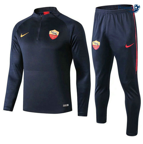Survetement AS Rome Bleu navy 2019-2020 M079