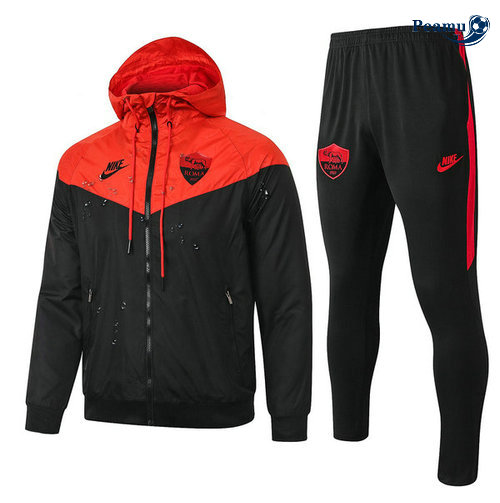 Veste Survetement A Vento AS Rome Rouge 2019-2020