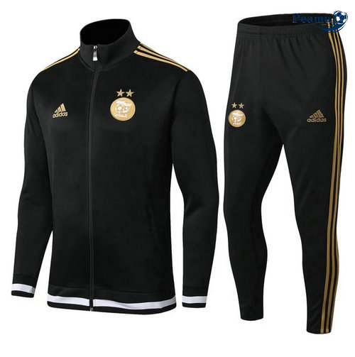 Veste Survetement Algérie Noir 2019-2020