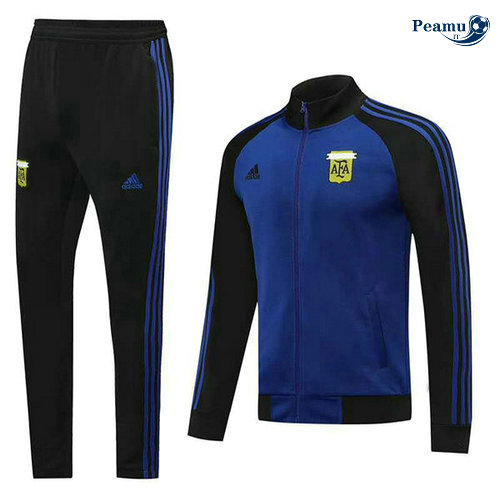 Veste Survetement Argentine Bleu clair/Noir 2020-2021