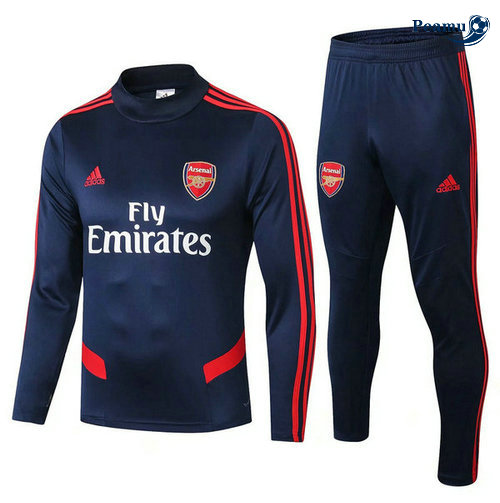 Survetement Arsenal Bleu navy/Rouge 2019-2020 M077